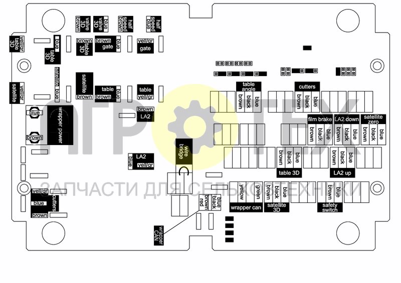 Чертеж CONNECTIONS, ELEC., WRAPPER