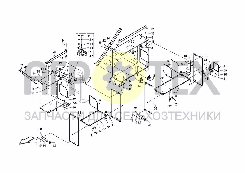 Чертеж BOX, TWINE, CPL.