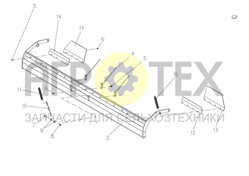 Чертеж BAFFLE PLATE (23OC+23OC-SS)