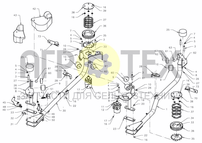 Чертеж DRIVE UNIT ASSY