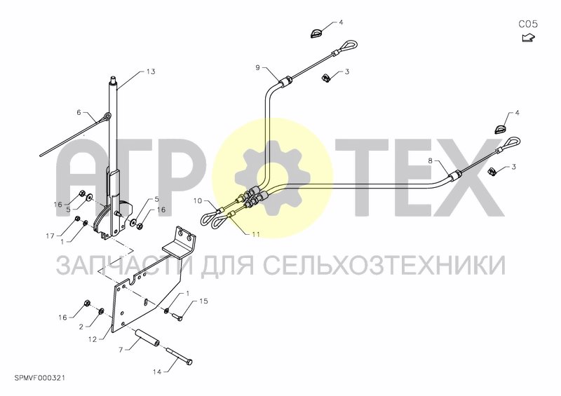 Чертеж HANDBRAKE