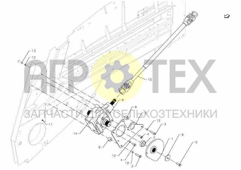 Чертеж GEARBOX