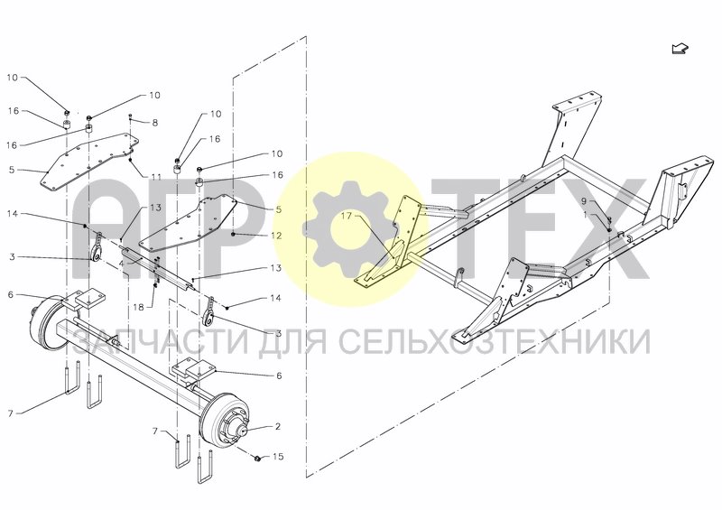 Чертеж UNDERCARRIAGE