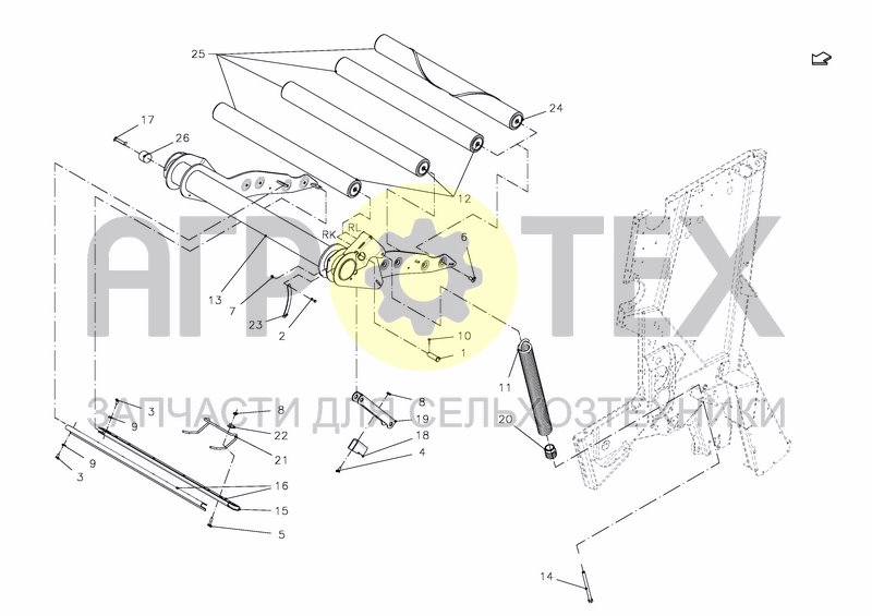 Чертеж TENSIONER, BELT