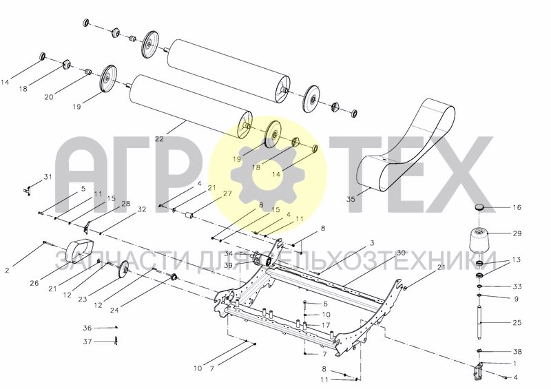 Чертеж FRAME, BELT