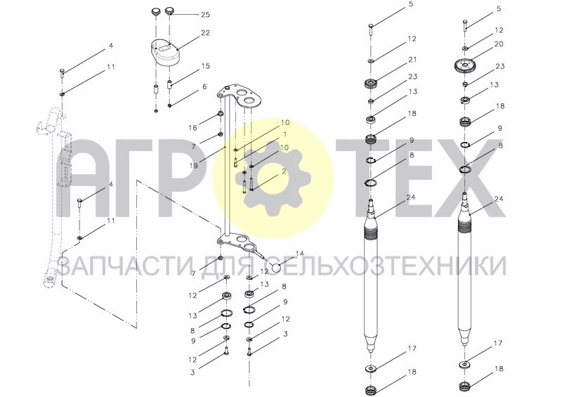 Чертеж PRE-STRETCHER