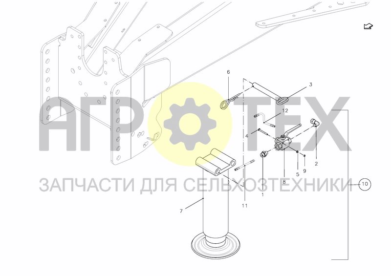 Чертеж PARKING STAND