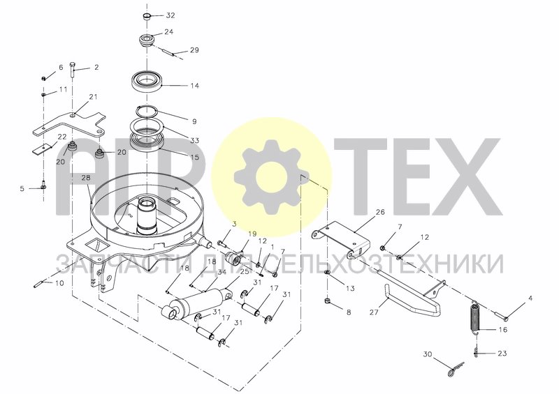 Чертеж TIP FRAME