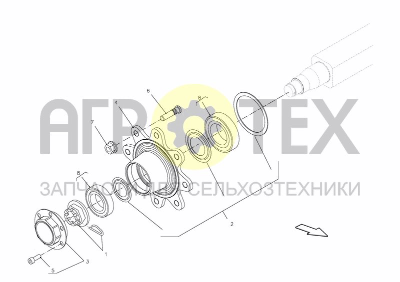 Чертеж SINGLE AXLE