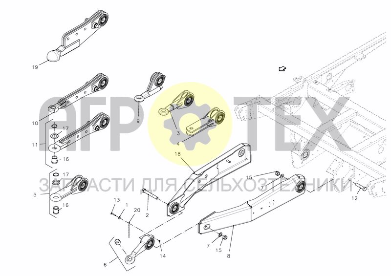 Чертеж HITCHING EQUIPMENT