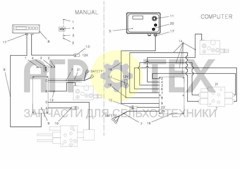 Чертеж ELECTRICAL SYSTEM