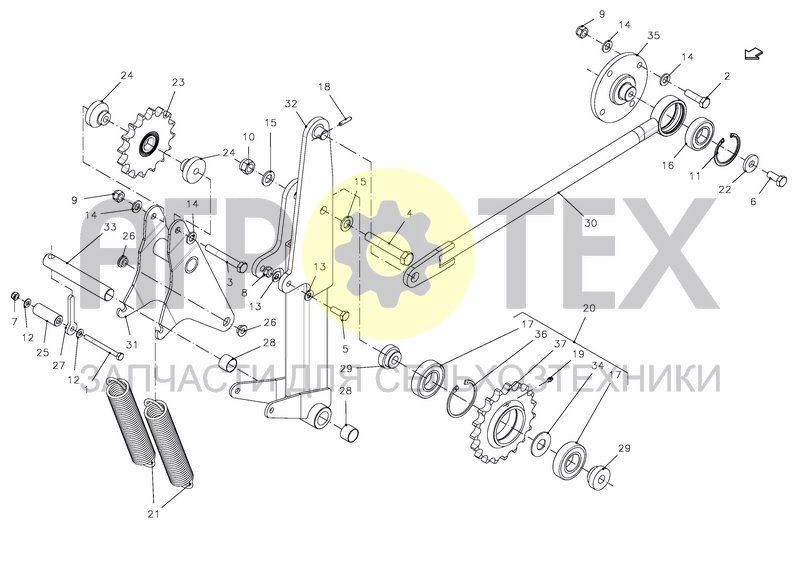 Чертеж DRIVE UNIT ASSY