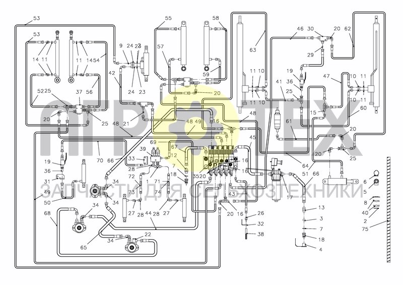 Чертеж HYDRAULICS (14OC+23OC-SS)