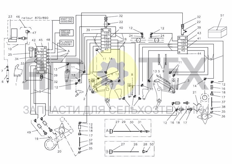 Чертеж LUBRICATION SYSTEM