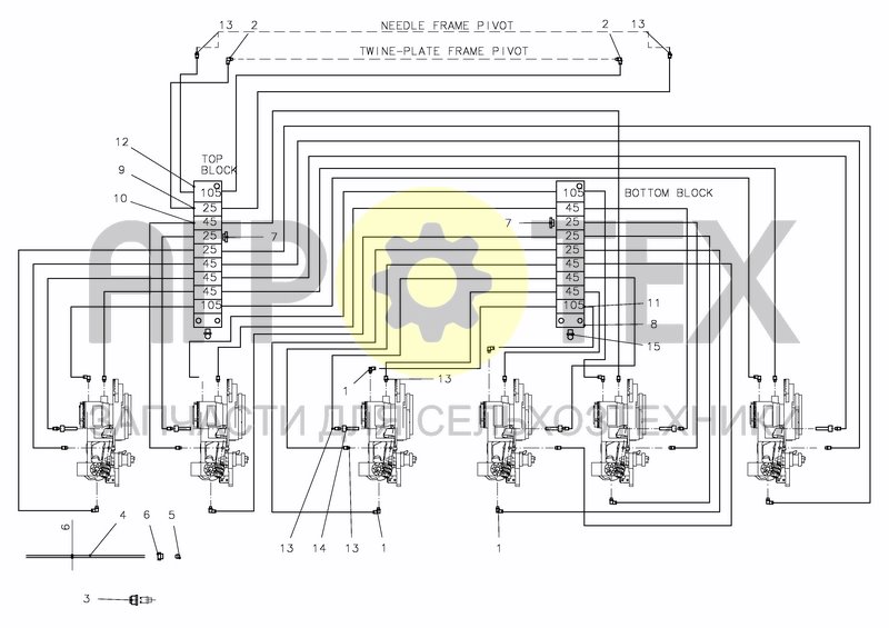 Чертеж LUBRICATION SYSTEM