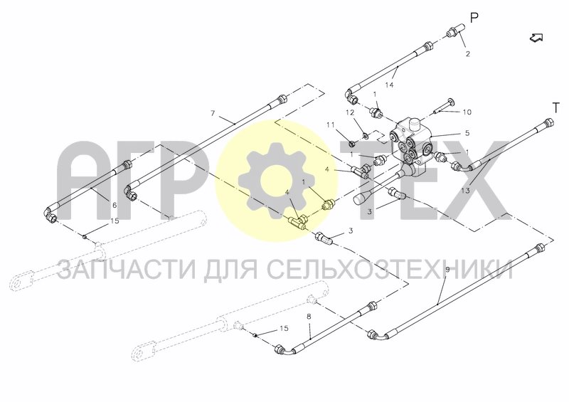 Чертеж HYDRAULIC PARTS