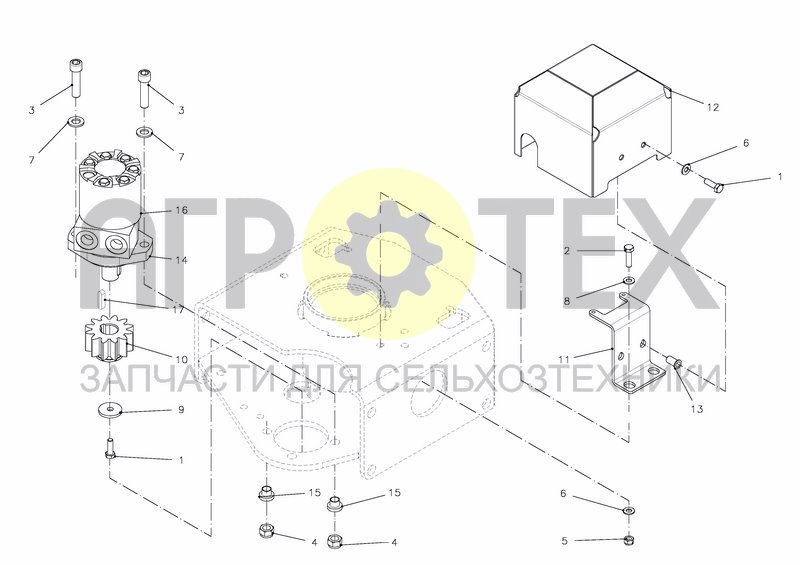 Чертеж DRIVE UNIT MANUAL