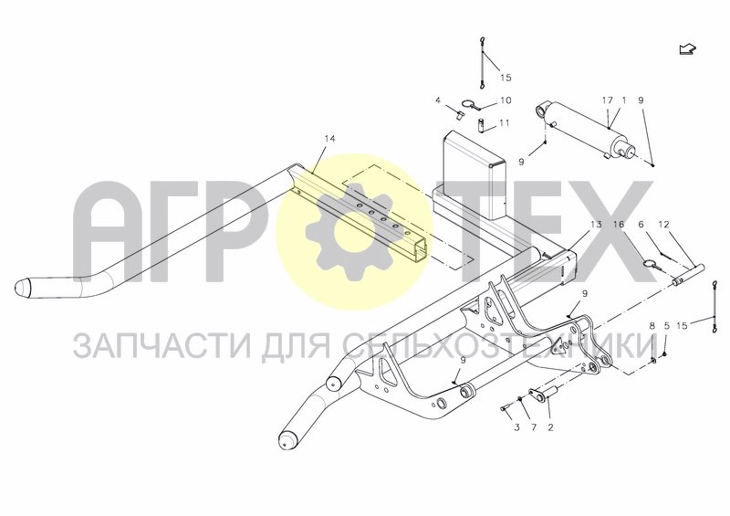 Чертеж LOADING ARM