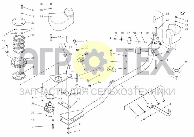 Чертеж DRIVE UNIT ASSY