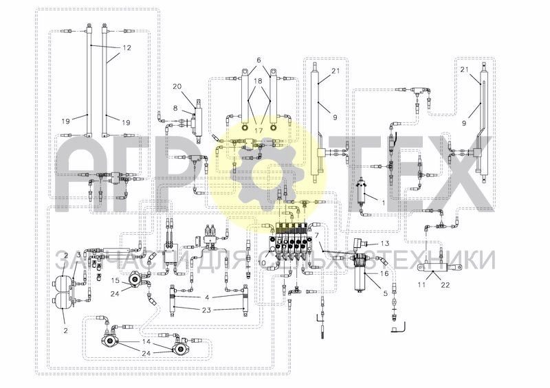 Чертеж HYDRAULICS OC-23