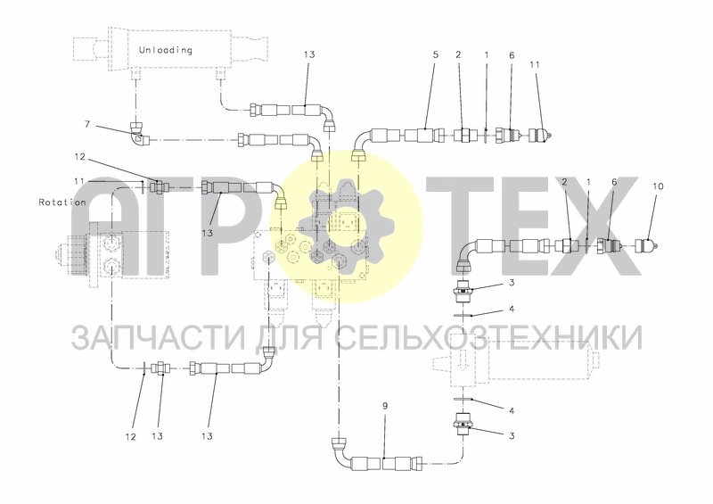 Чертеж HYDRAULIC CIRCUIT COMPUTER