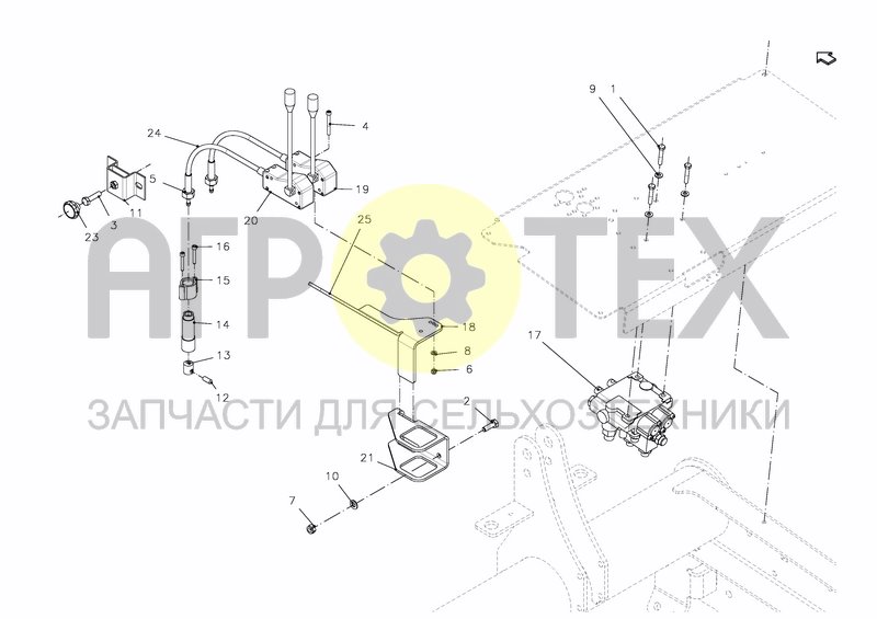 Чертеж HYDRAULIC CONTROL MANUAL