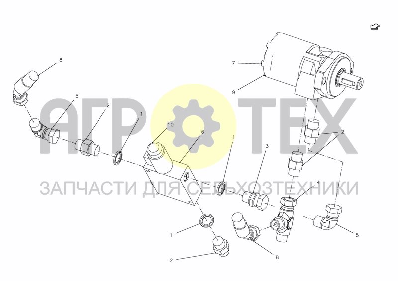 Чертеж TABLE SPEED REDUCTION KIT