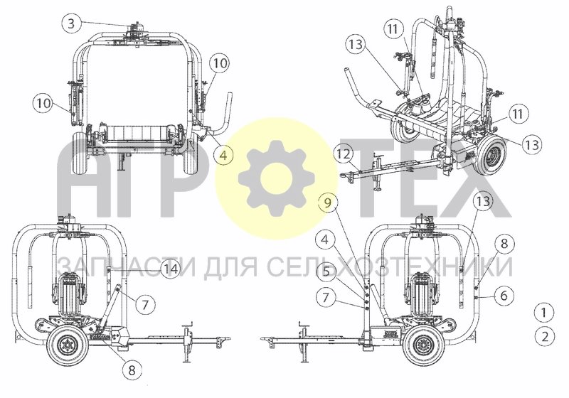 Чертеж DECAL SCHEME