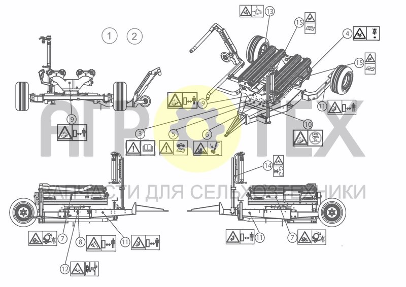 Чертеж DECAL SCHEME