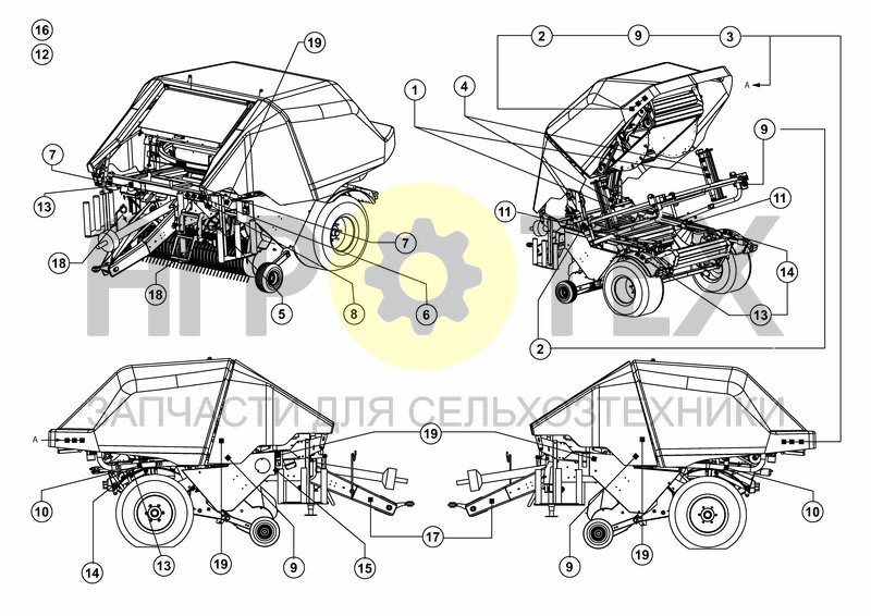 Чертеж DECAL SCHEME