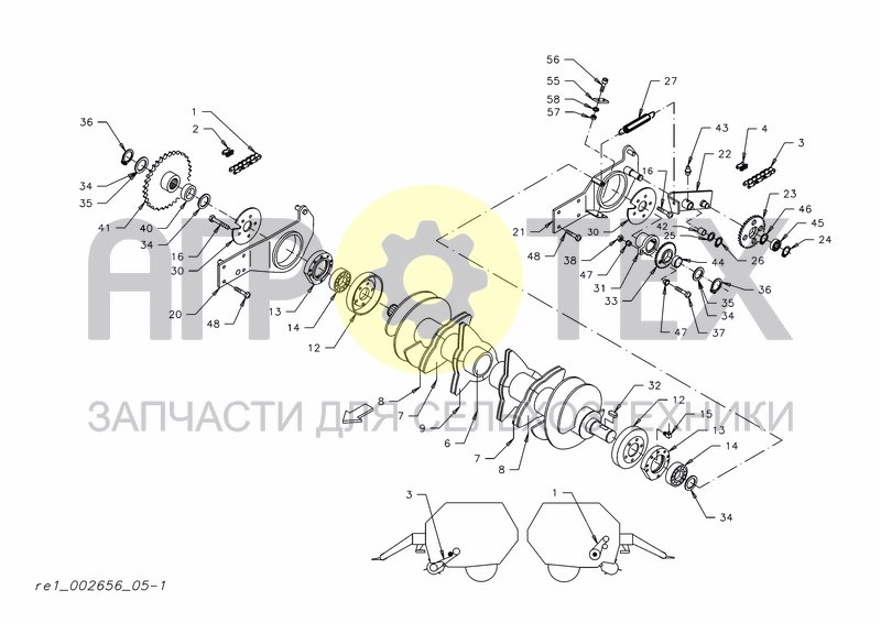 Чертеж ROTOR 14-OC