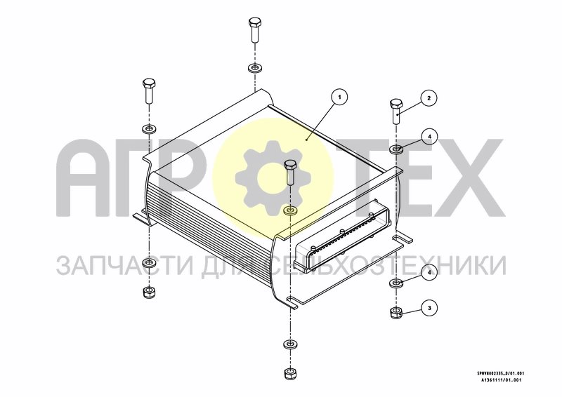 Чертеж CONTROL SYSTEM FMA 1