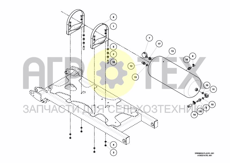 Чертеж AIR TANK iXtrack T