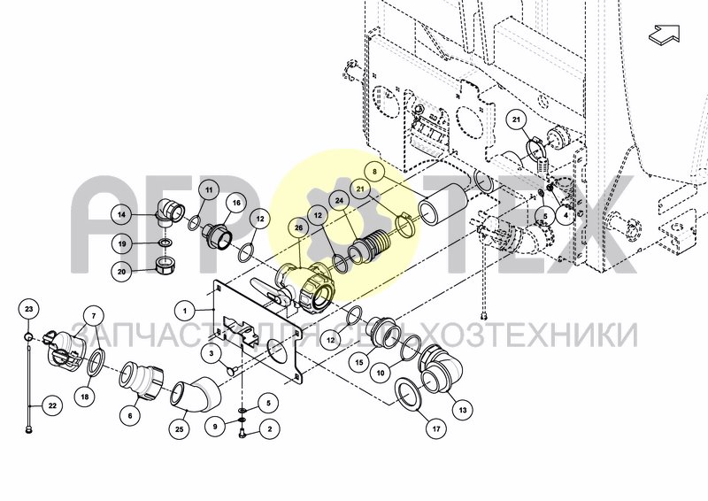 Чертеж VALVESET