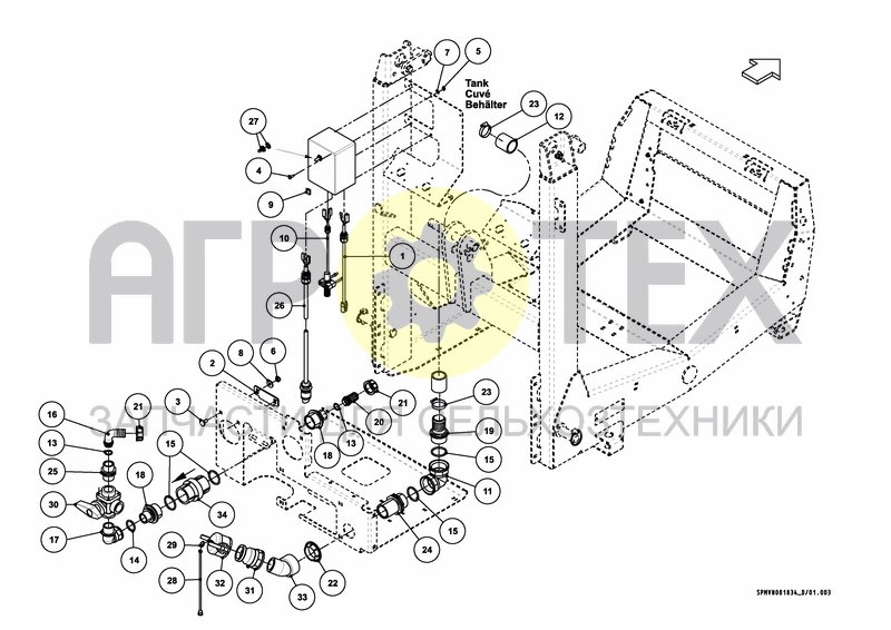 Чертеж VALVESET