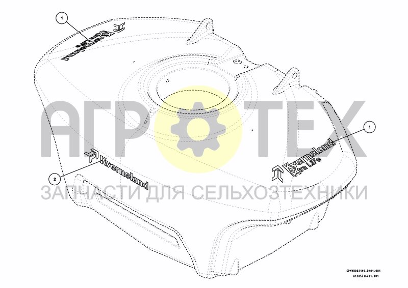 Чертеж DECAL SCHEME