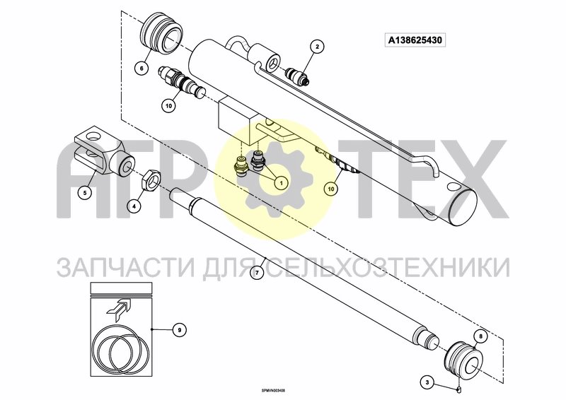 Чертеж SPRAYBOOM HSS 30<>24 & 36<>24m [3PF]