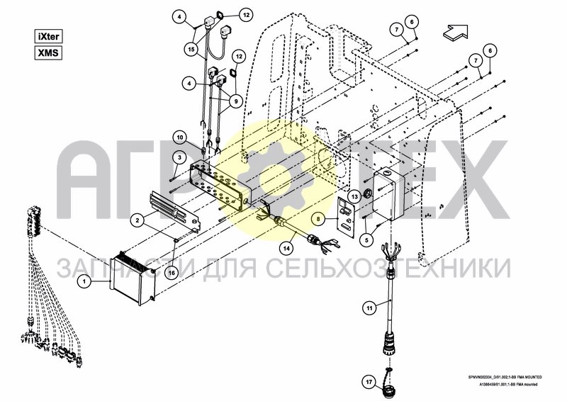 Чертеж CONTROL SYSTEM FMA 1