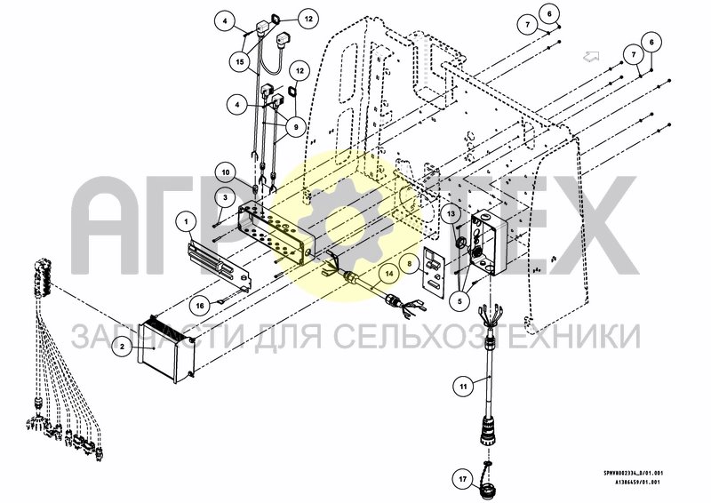 Чертеж CONTROL SYSTEM FMA 1