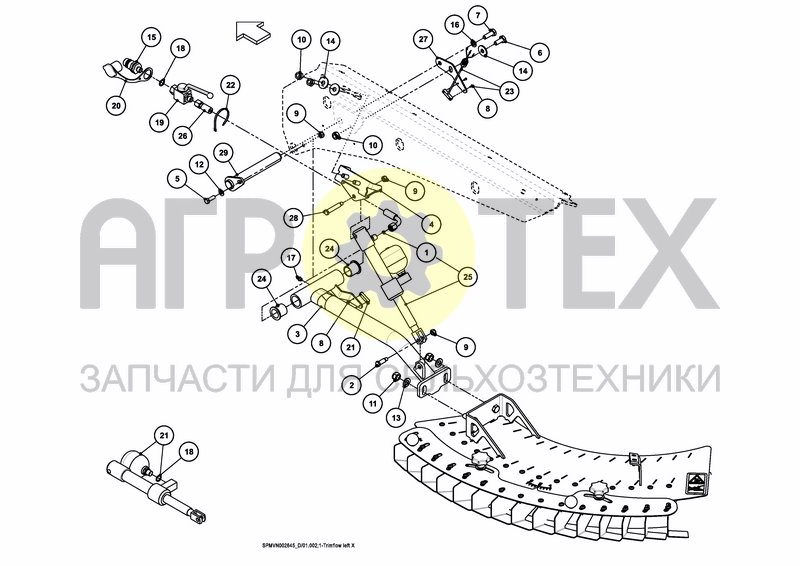 Чертеж EXACTLINE LEFT