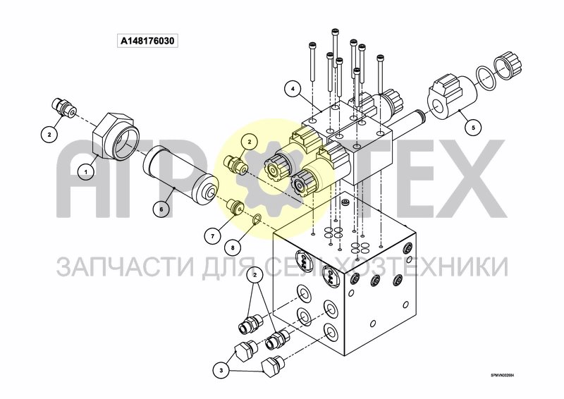 Чертеж BOOM GUIDE INCL HYDR