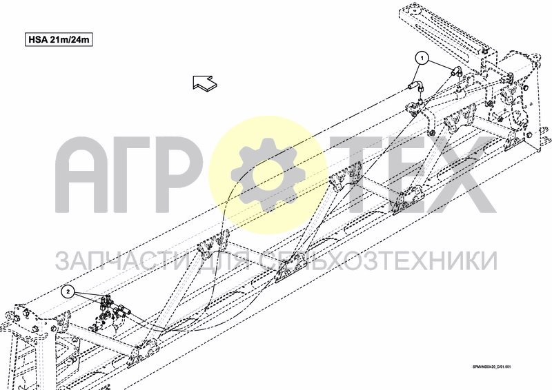 Чертеж BOOM GUIDE iXtrack T