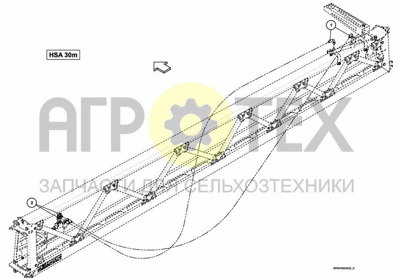 Чертеж BOOM GUIDE iXtrack T