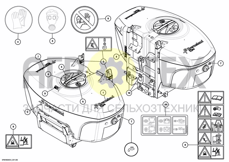 Чертеж DECAL SCHEME