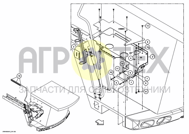 Чертеж HYDRANT FITTING EXTERNAL