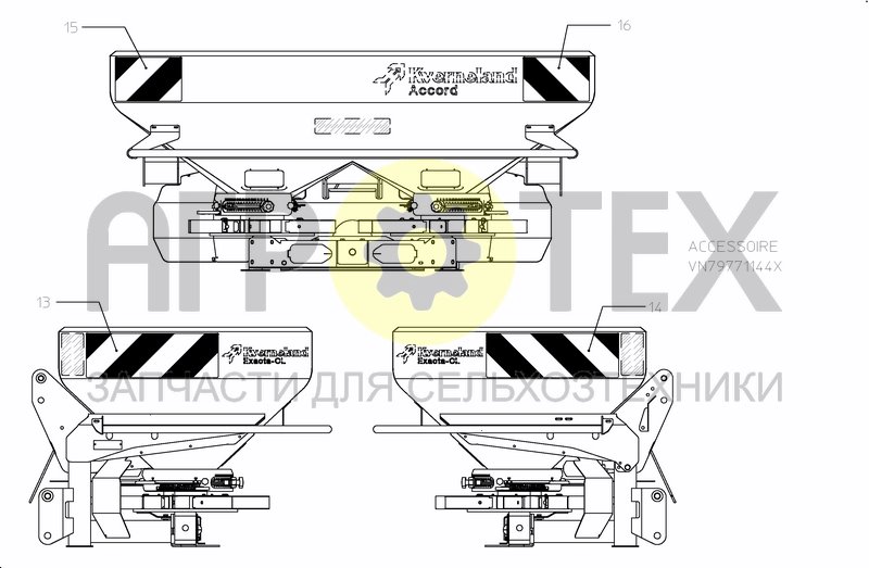 Чертеж DECAL SCHEMATIC