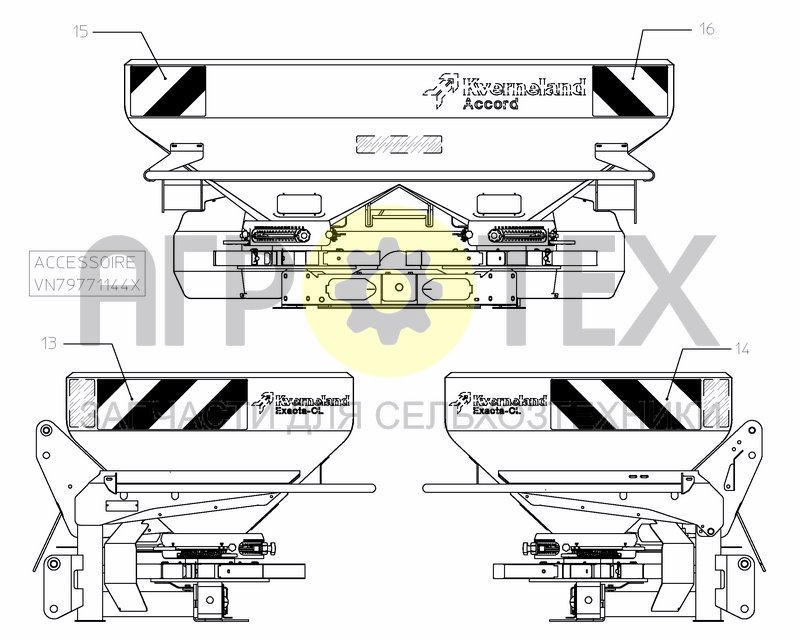 Чертеж DECAL SCHEMATIC