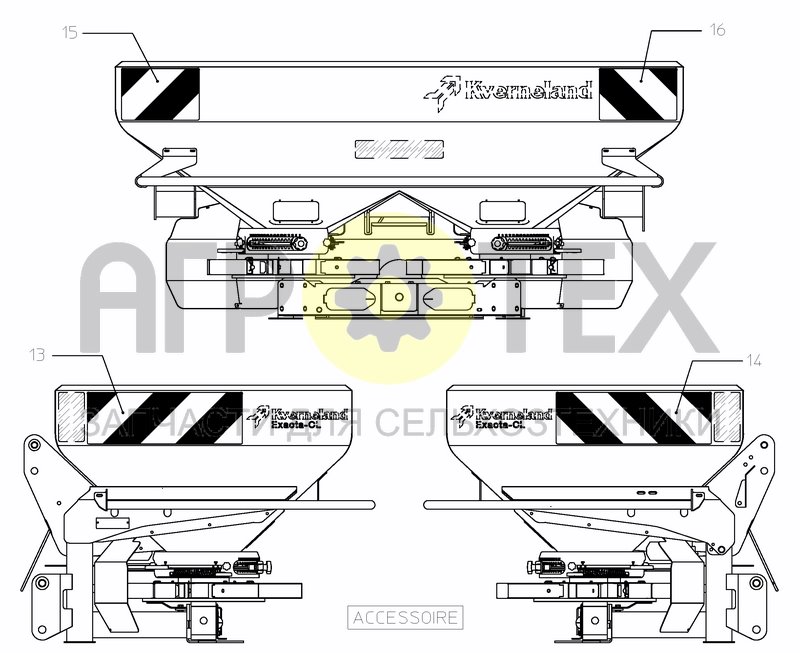 Чертеж DECAL SCHEMATIC