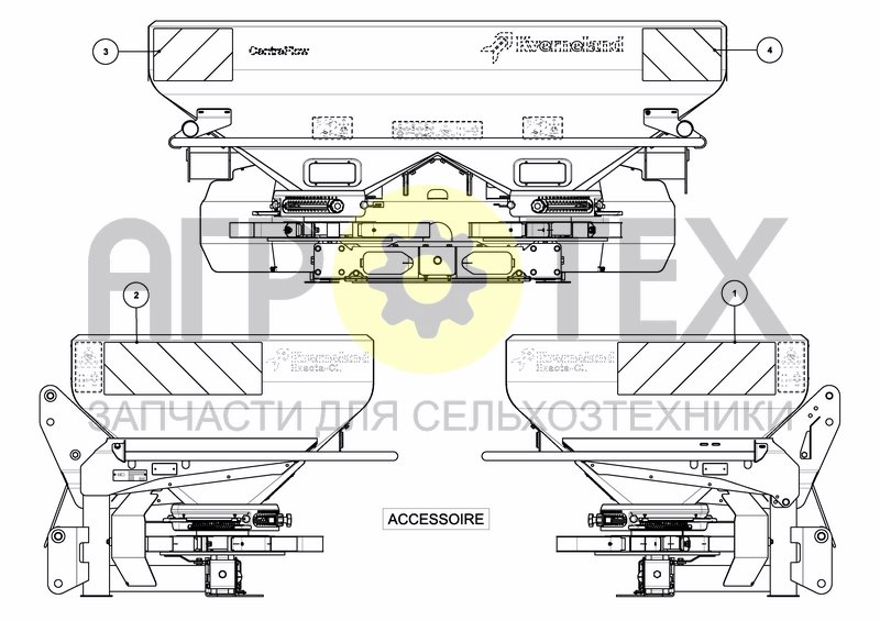 Чертеж DECAL SCHEMATIC ISO FRANCE