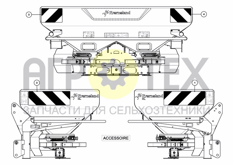 Чертеж DECAL SCHEMATIC ISO FRANCE